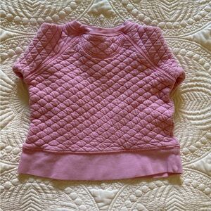 Pink Quilted Kids Top